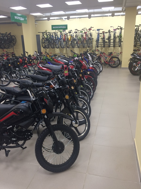 Мотоциклы в магазине Мотомир Уфа